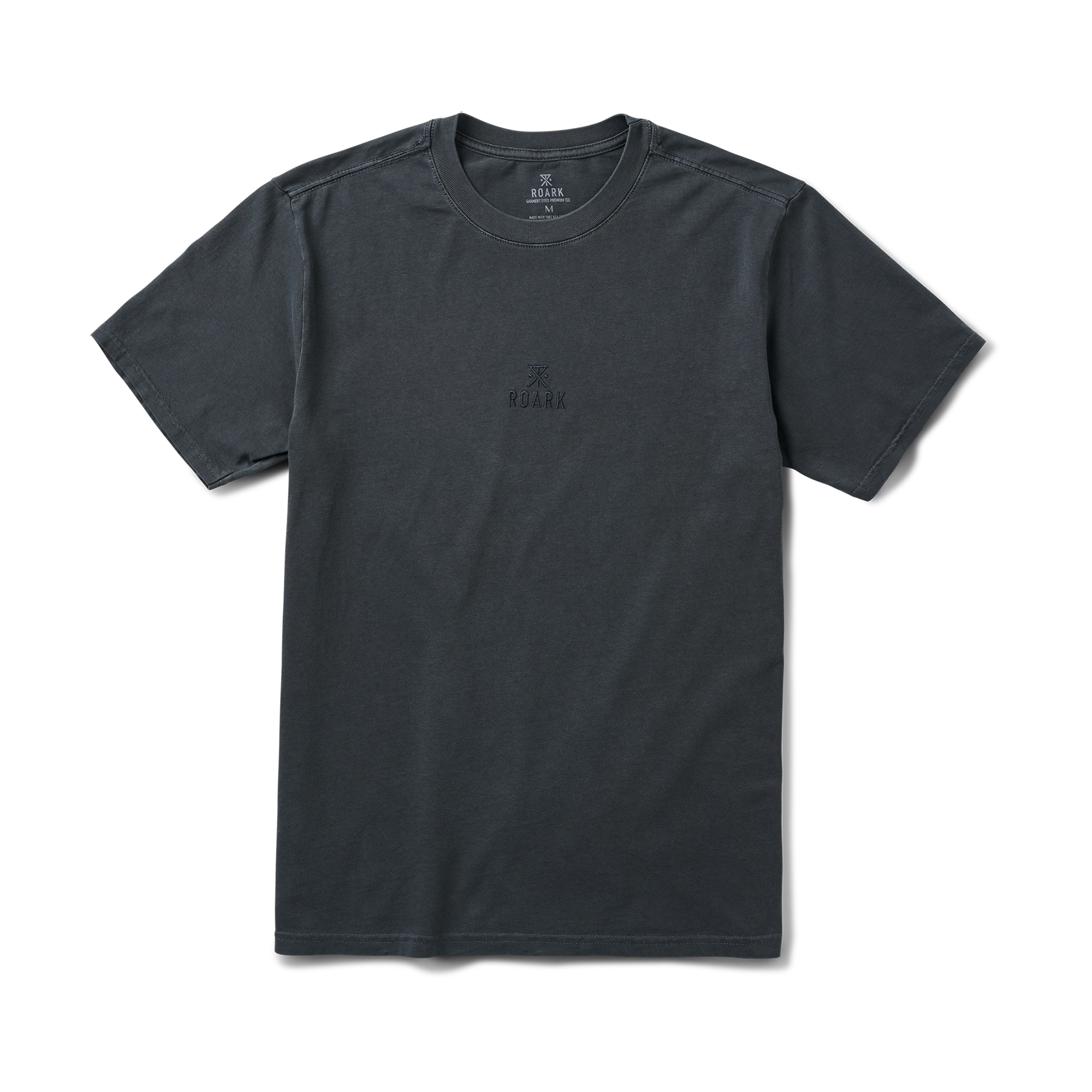 Safecamp Stickerei Premium-T-Shirt - Holzkohle