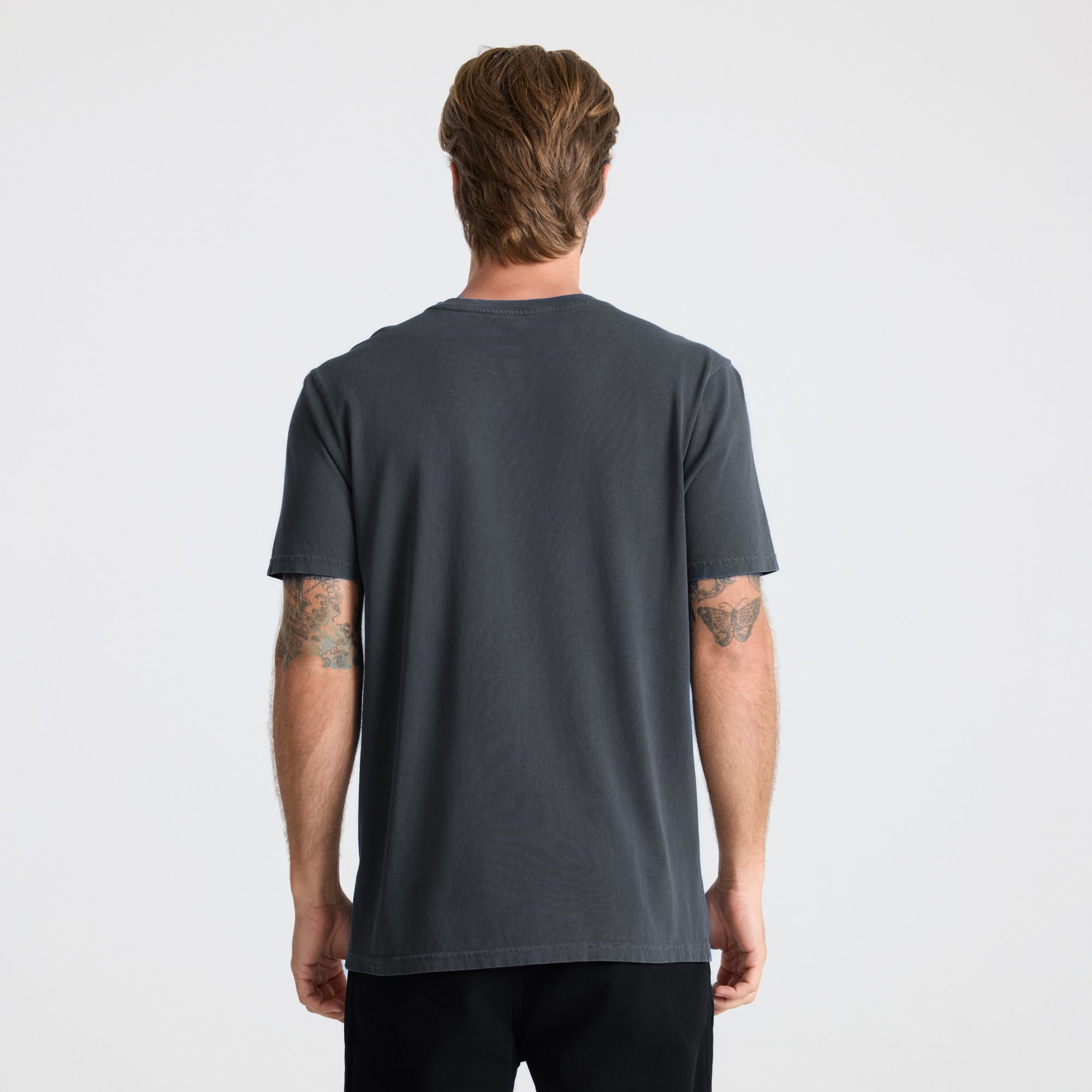 Safecamp Stickerei Premium-T-Shirt - Holzkohle