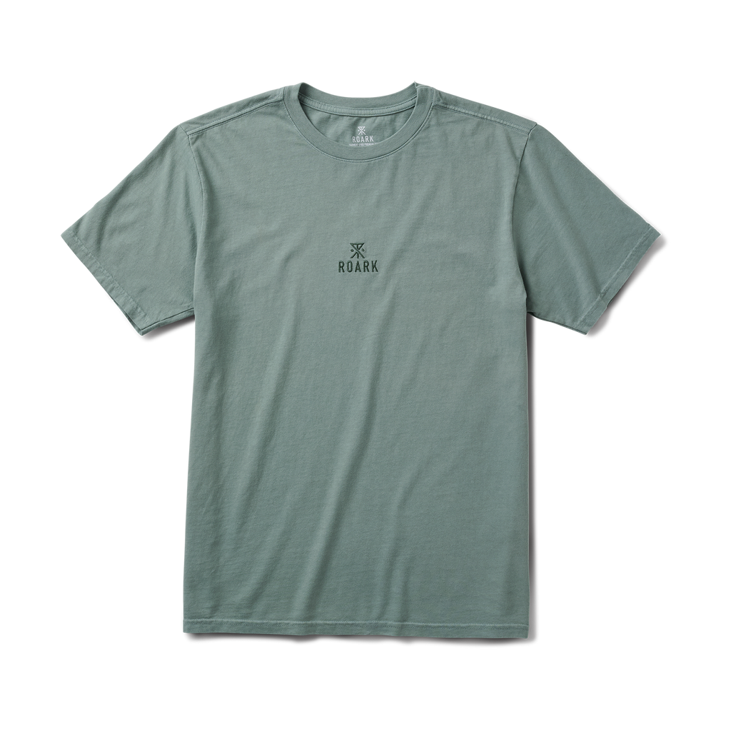 Safecamp Stickerei Premium-T-Shirt - Dusty Grün
