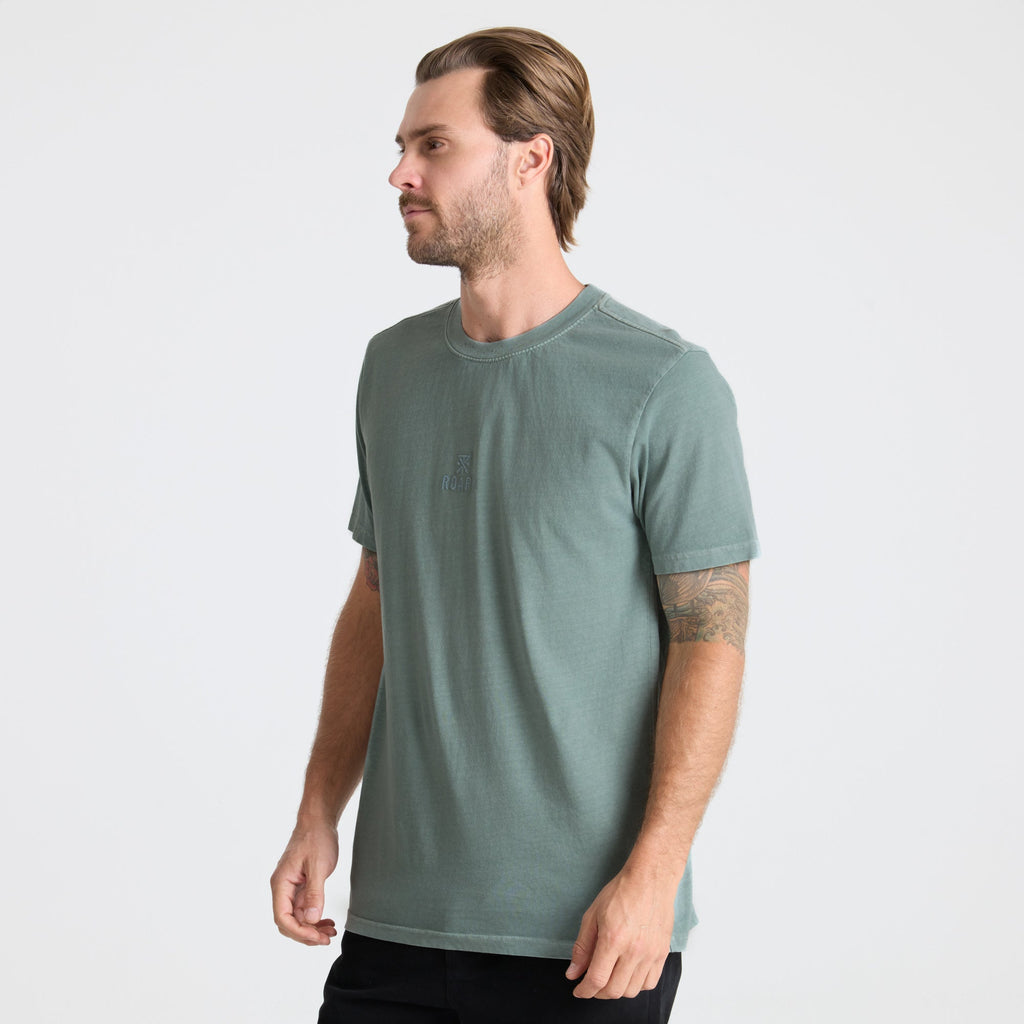 Safecamp Stickerei Premium-T-Shirt - Dusty Grün