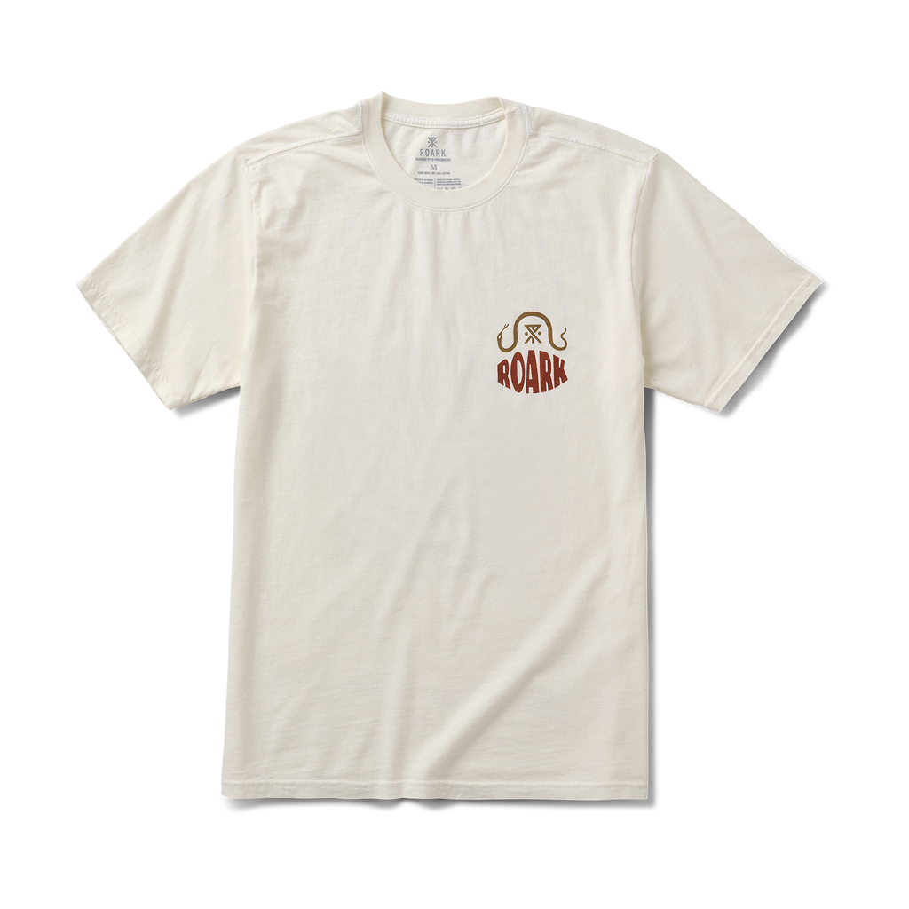 Palm Snake Premium-T-Shirt - Cremeweiß