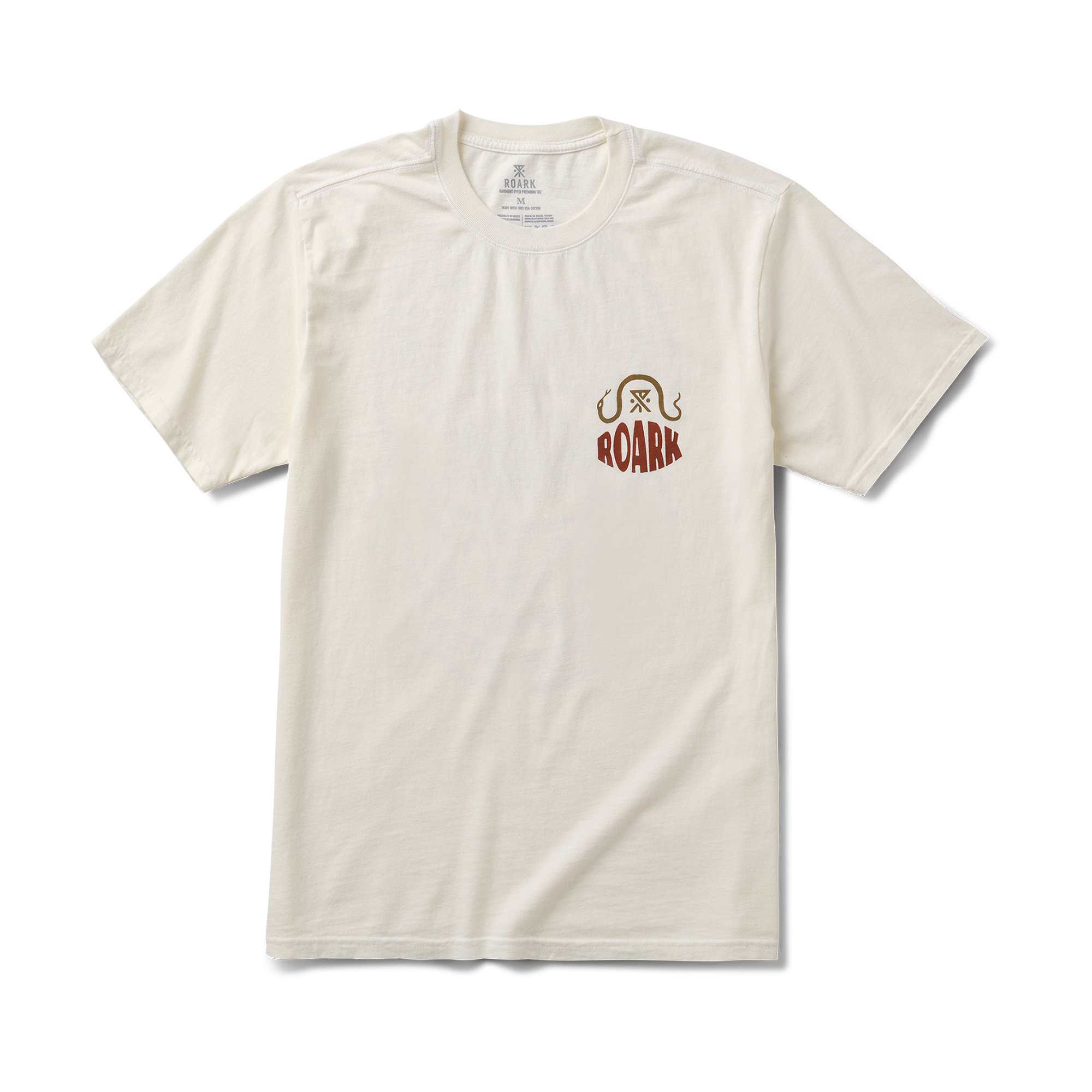Palm Snake Premium-T-Shirt - Cremeweiß