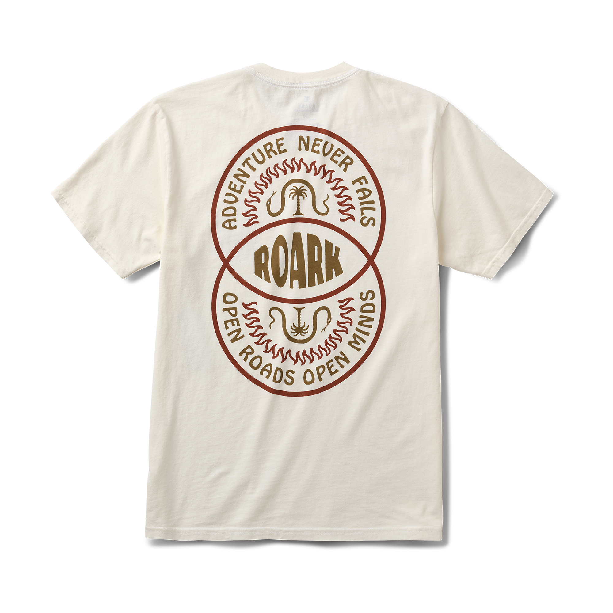 Palm Snake Premium-T-Shirt - Cremeweiß