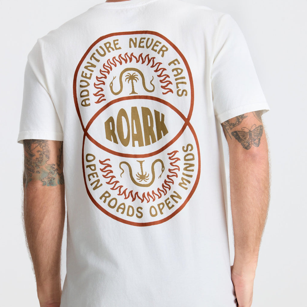 Palm Snake Premium-T-Shirt - Cremeweiß