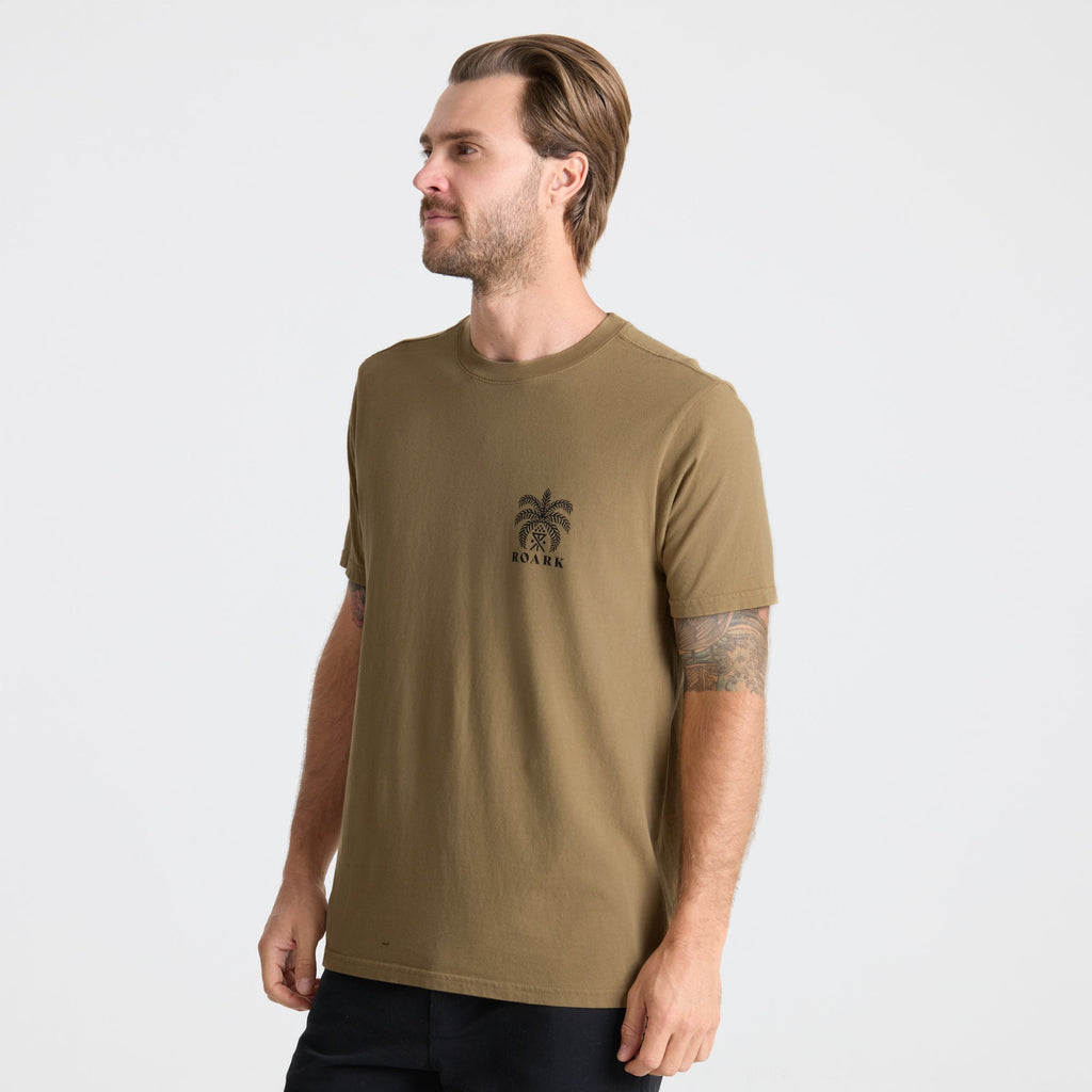 Palma Chilena Premium-T-Shirt — Khaki