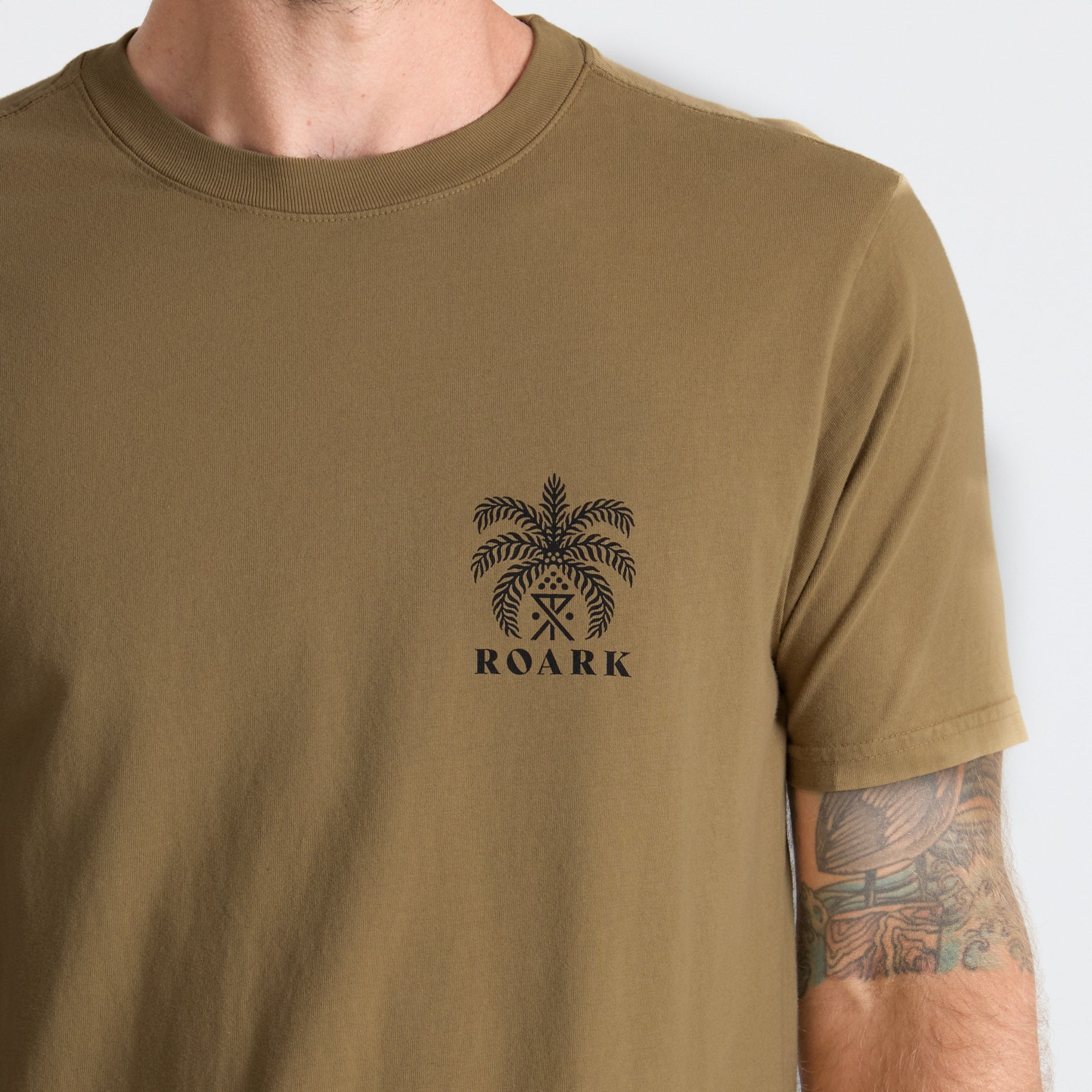 Palma Chilena Premium-T-Shirt — Khaki