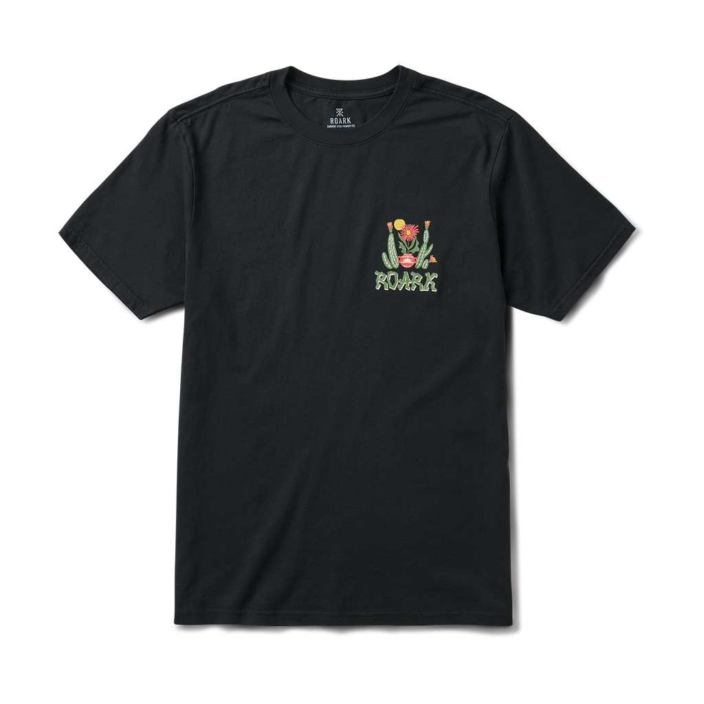 Cactus Garden Premium-T-Shirt - Schwarz