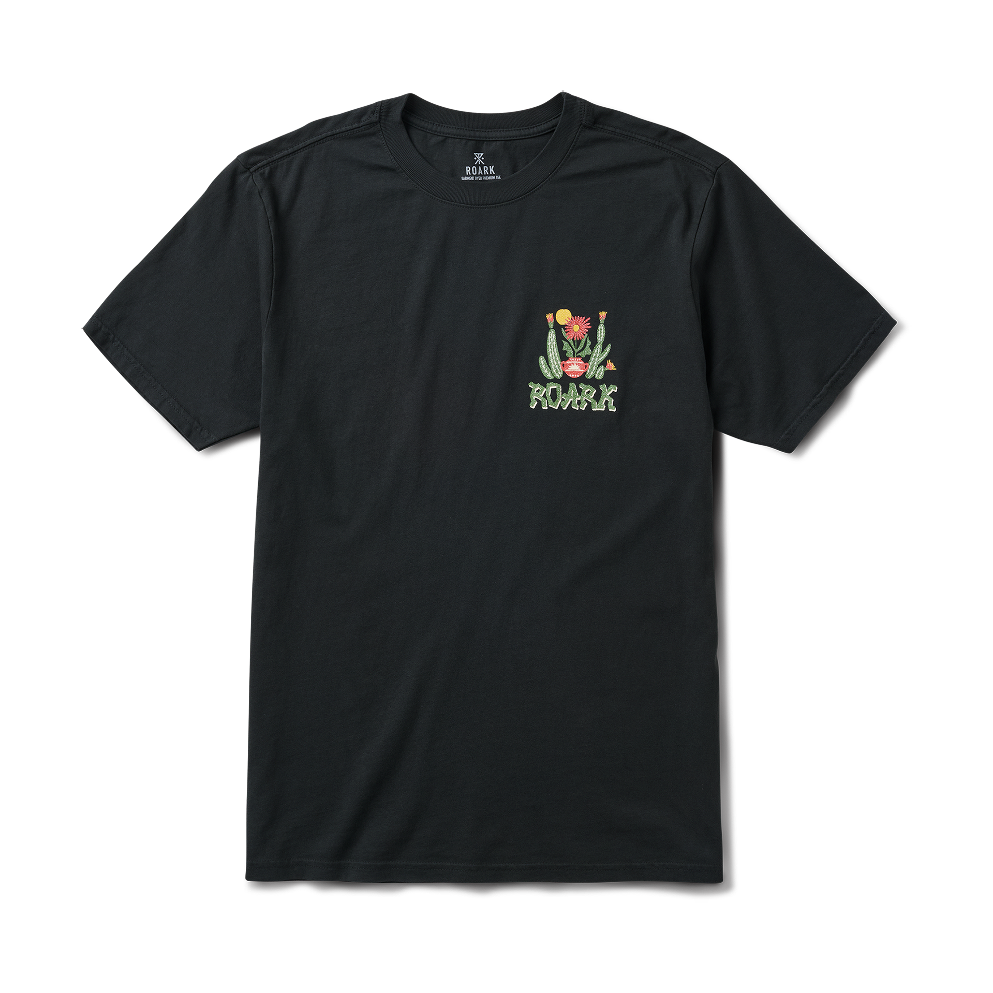 Cactus Garden Premium-T-Shirt - Schwarz