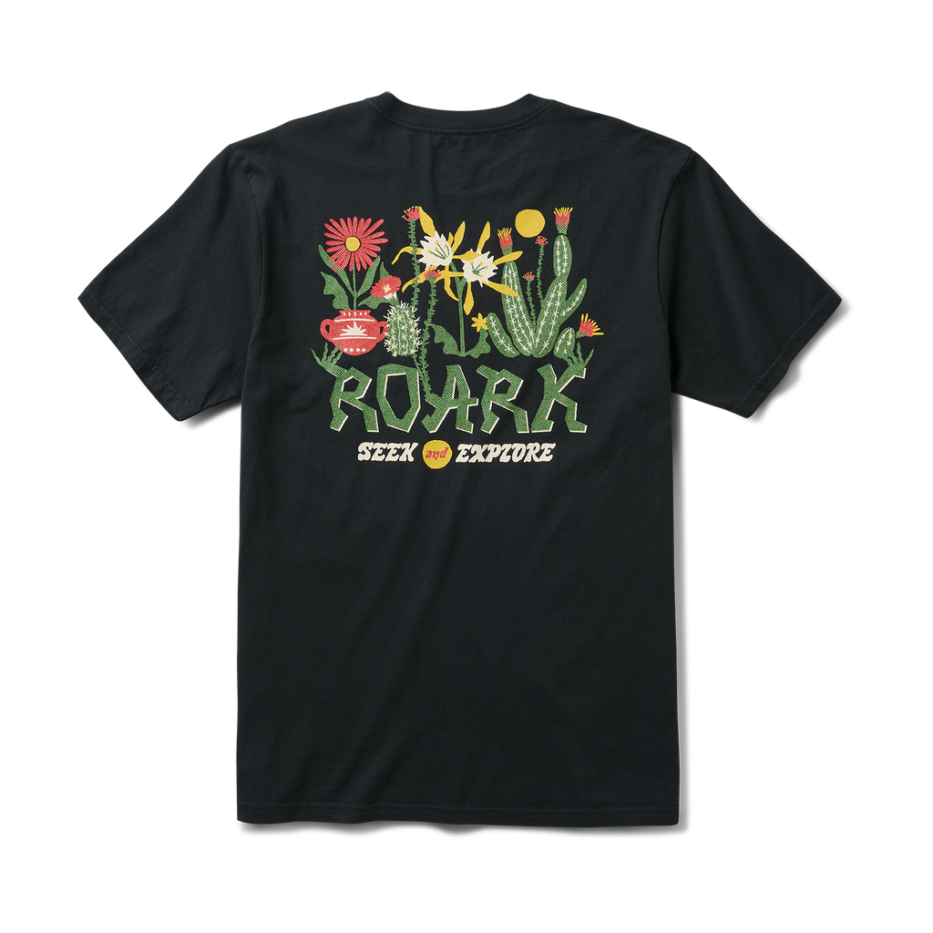 Cactus Garden Premium-T-Shirt - Schwarz