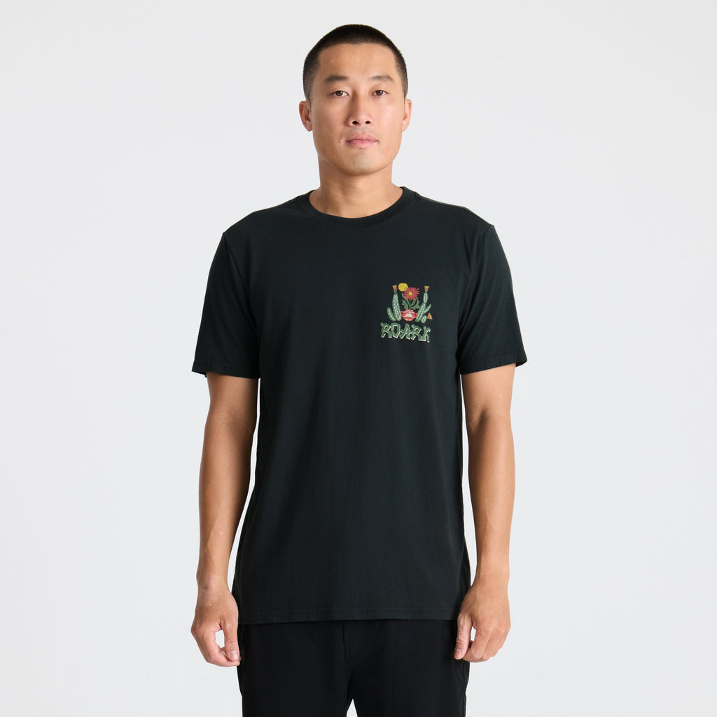 Cactus Garden Premium-T-Shirt - Schwarz