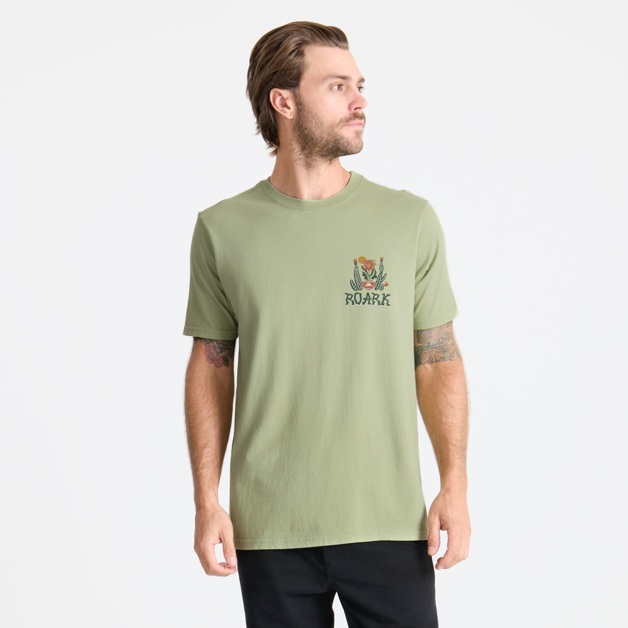 Cactus Garden Premium-T-Shirt - Seafoam