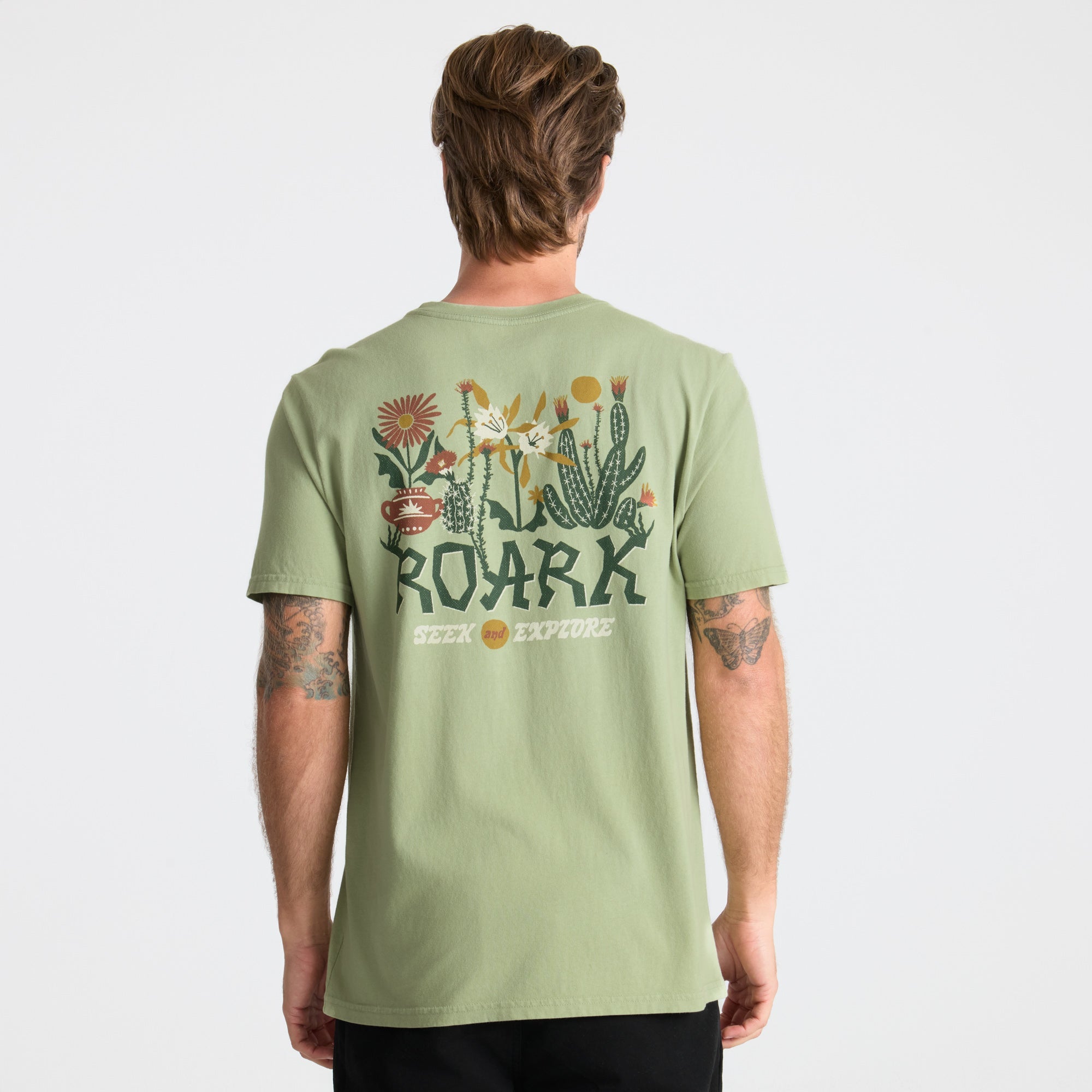Cactus Garden Premium-T-Shirt - Seafoam
