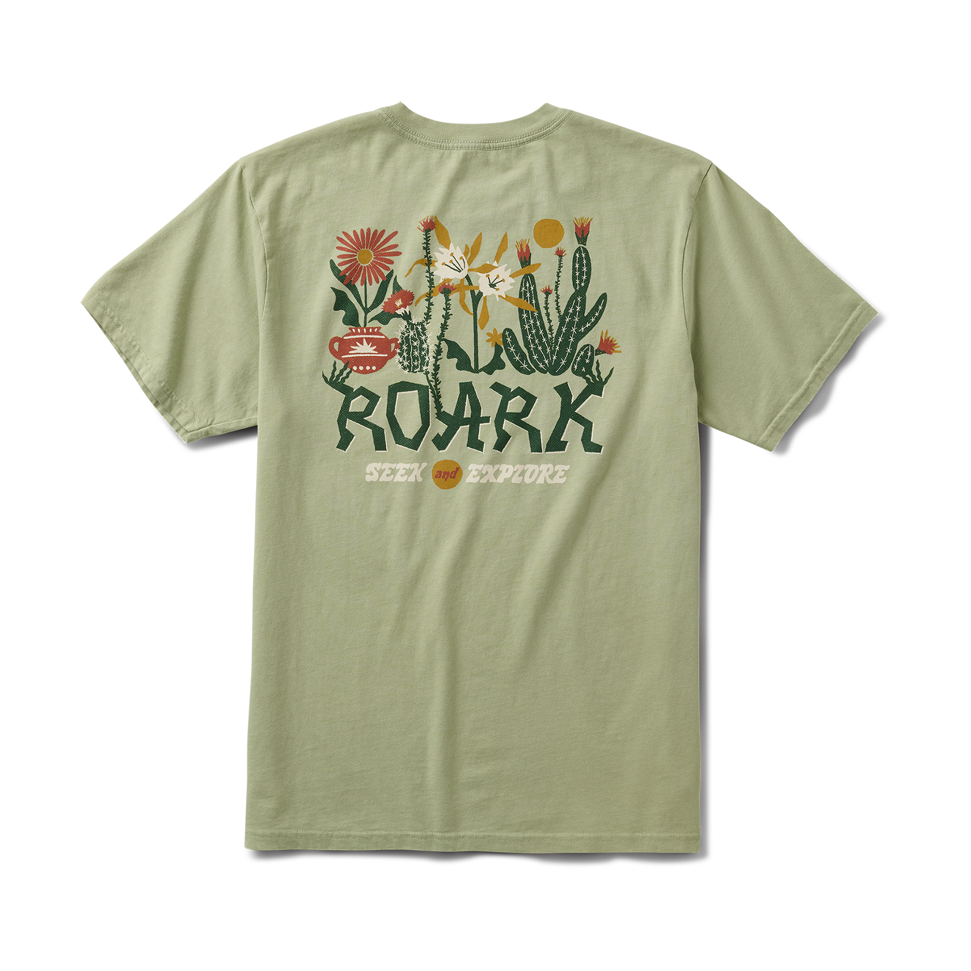 Cactus Garden Premium-T-Shirt - Seafoam