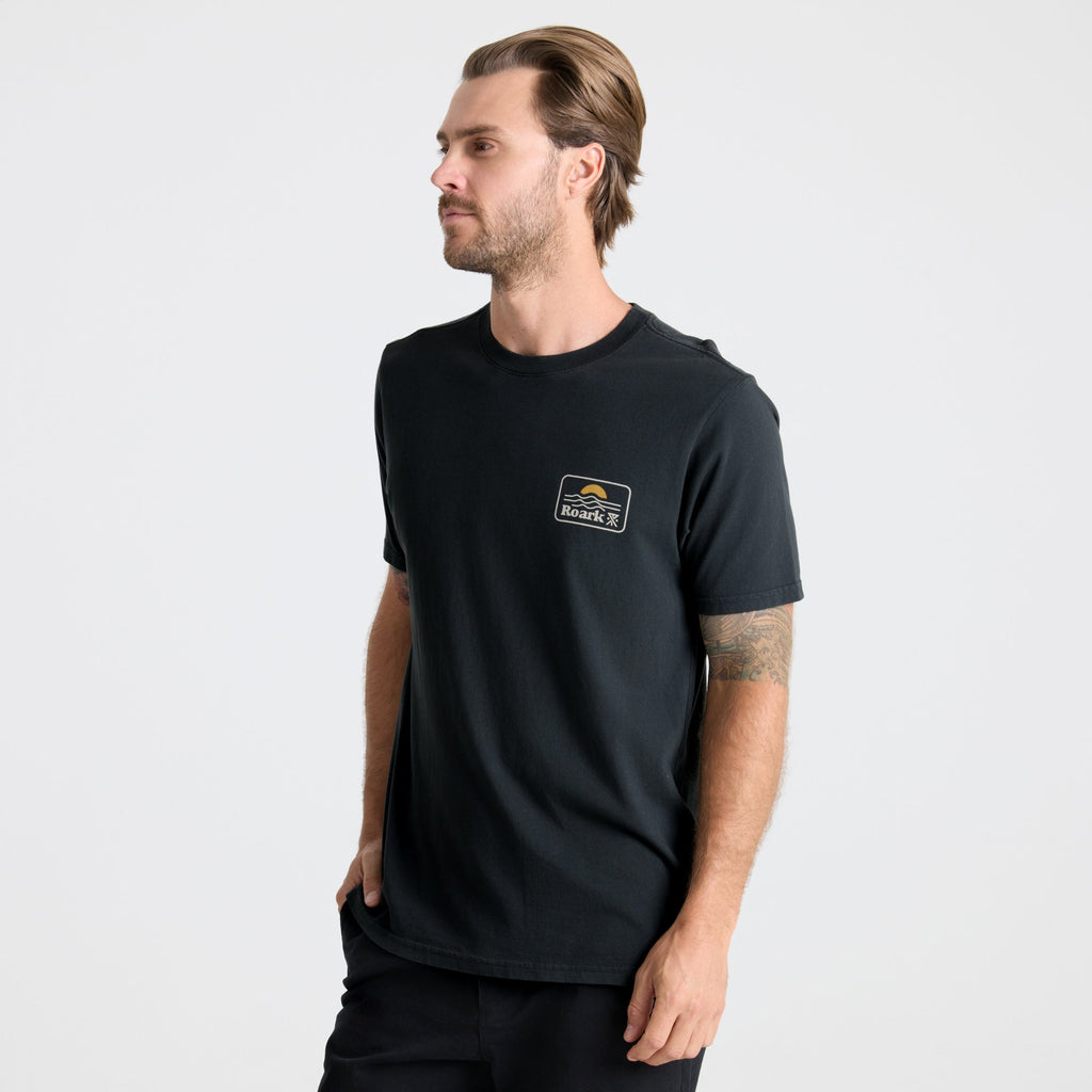 Earth & Sea Premium-T-Shirt - Schwarz