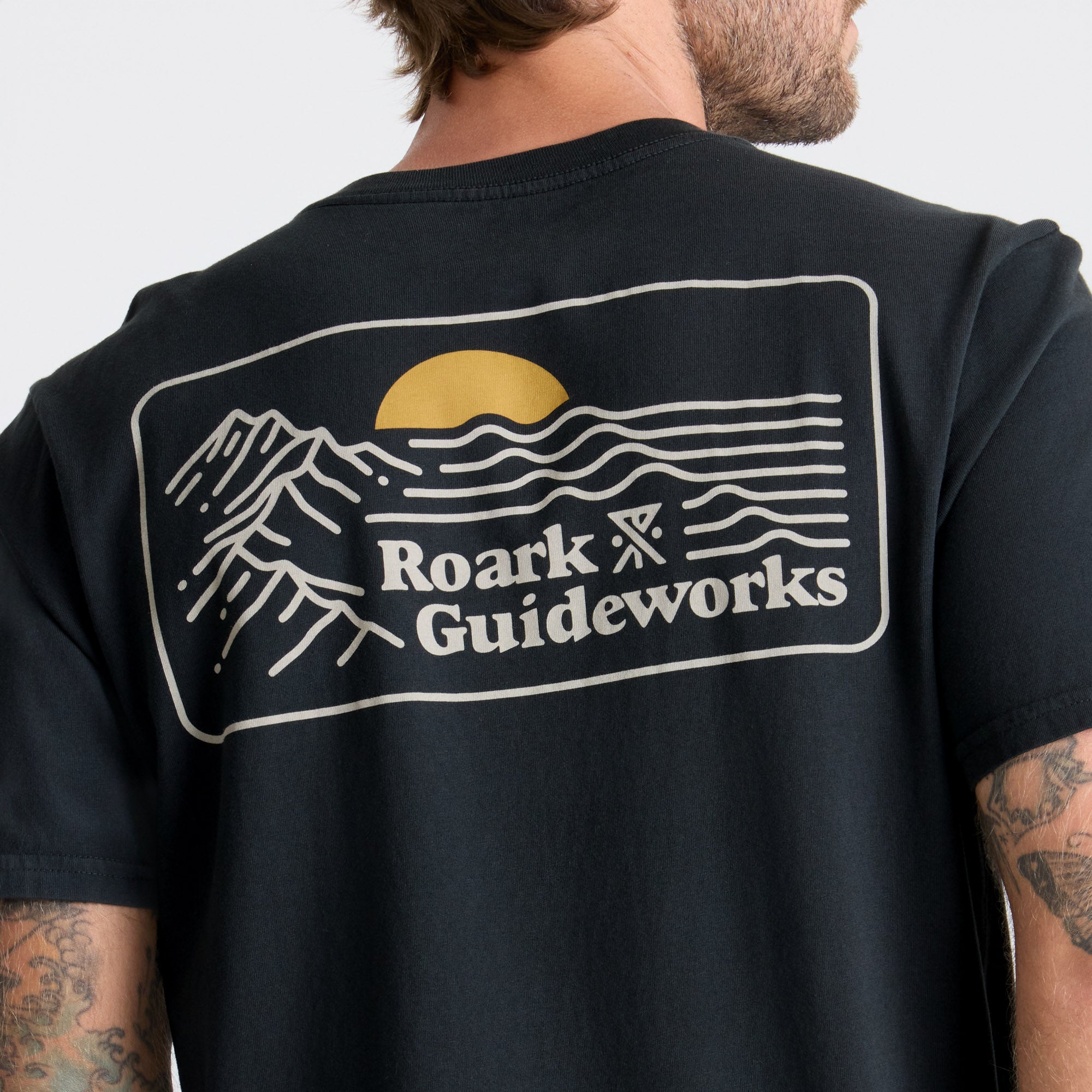 Earth & Sea Premium-T-Shirt - Schwarz