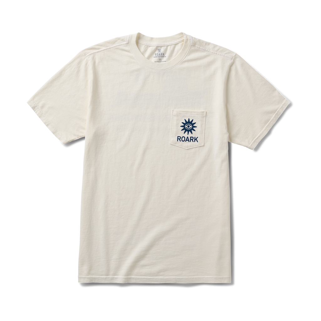 Guideworks Pocket Premium-T-Shirt - Cremeweiß