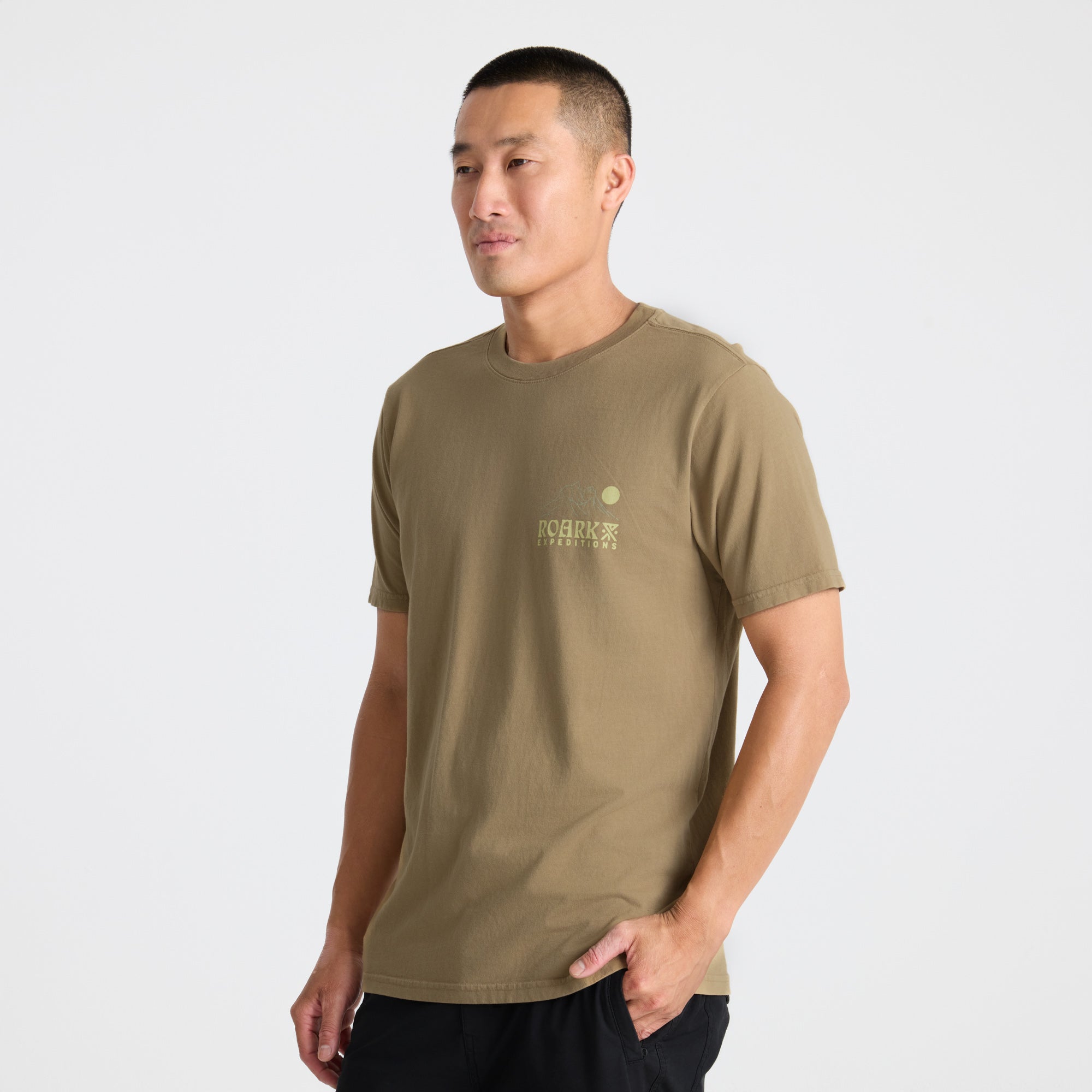 Forever Roaming Premium-T-Shirt - Khaki