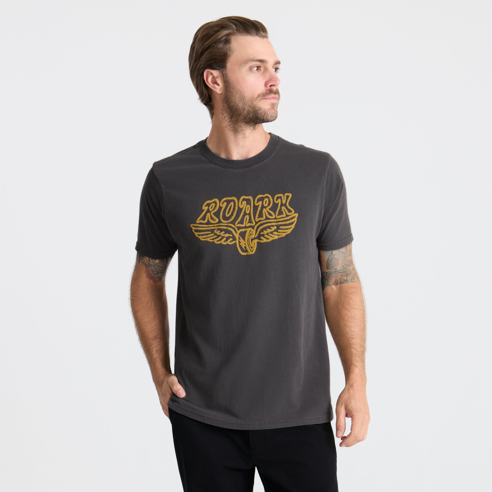 Burn Rubber Premium-T-Shirt - Rauch