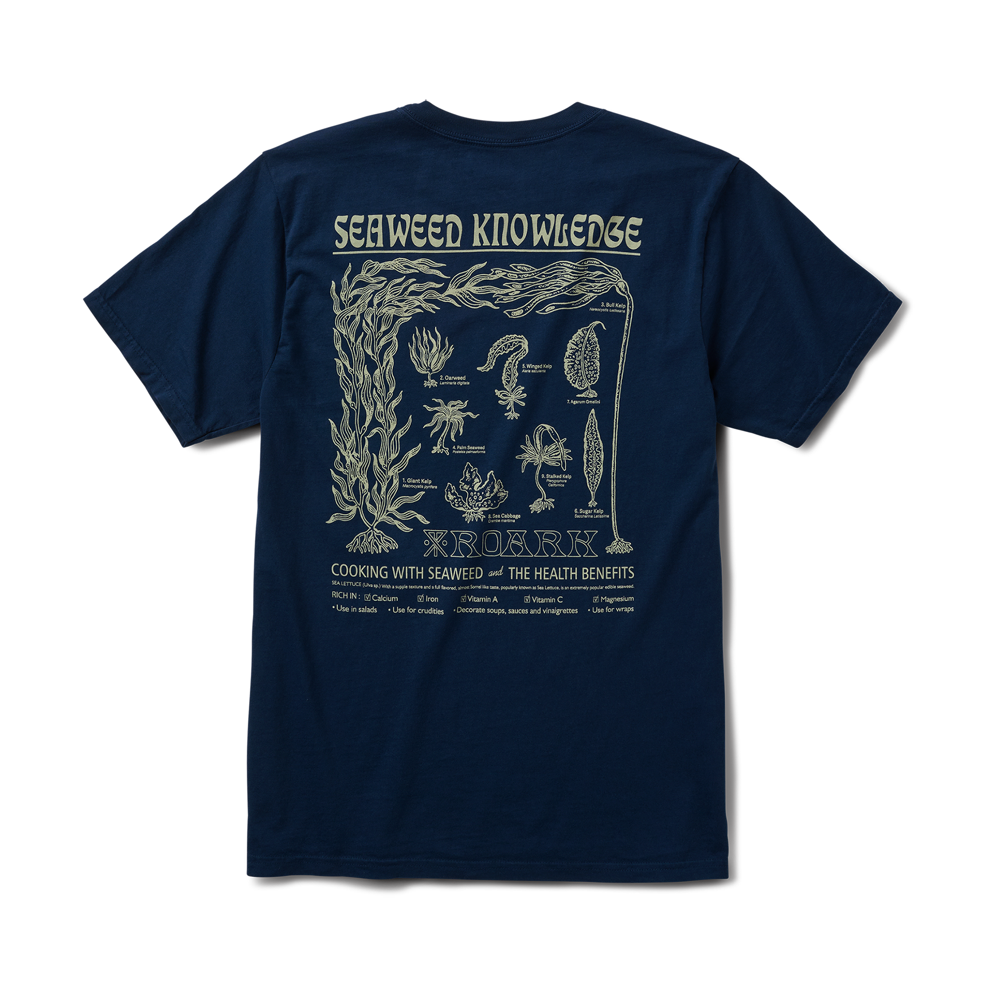 Seaweed Knowledge Premium-T-Shirt - Marine