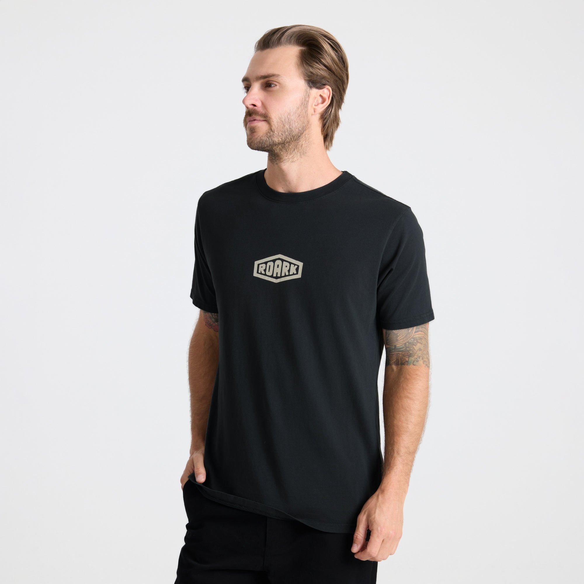 Badge Of Honor Premium-T-Shirt - Schwarz