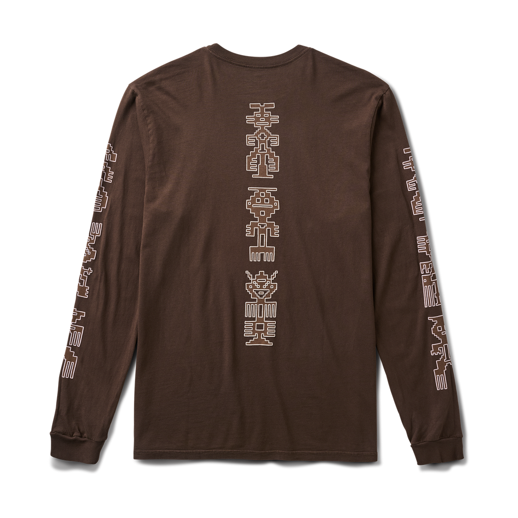 Tomas Premium Langarm Tee - Dark Braun (Deutsche Ausgabe)