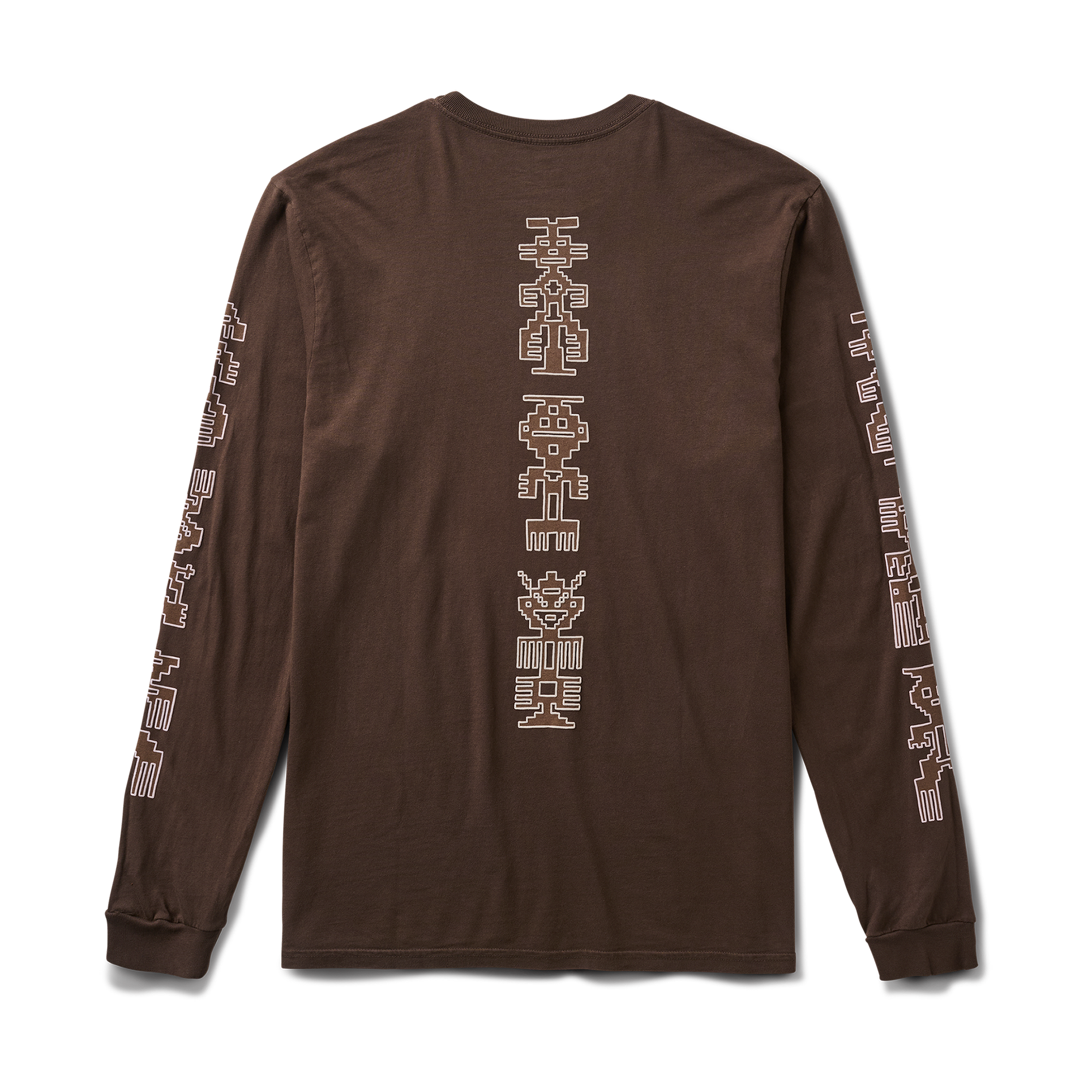 Tomas Premium Langarm Tee - Dark Braun (Deutsche Ausgabe)