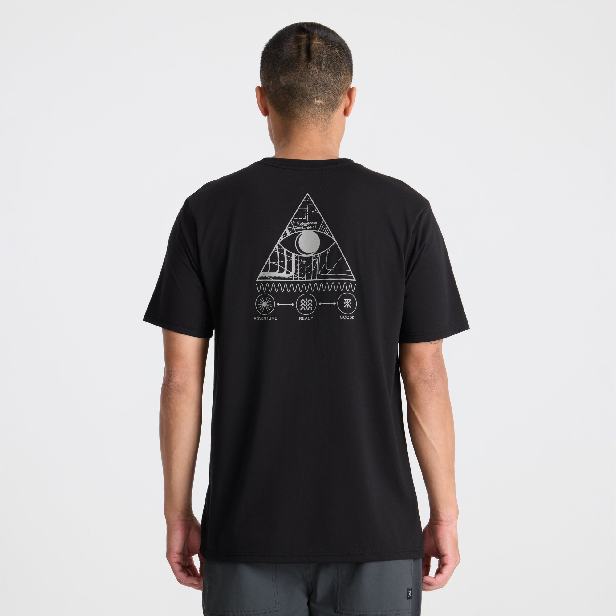 Mathis 3rd Eye Premium-T-Shirt - Schwarz