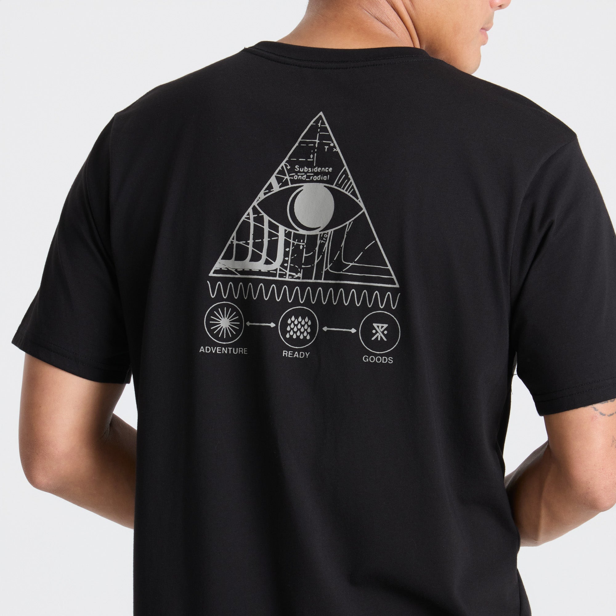 Mathis 3rd Eye Premium-T-Shirt - Schwarz