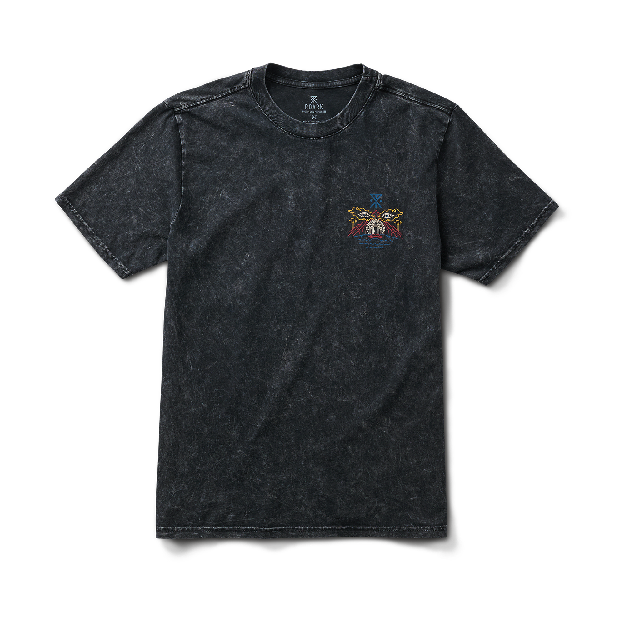 Open Roads Premium-T-Shirt - Schwarz