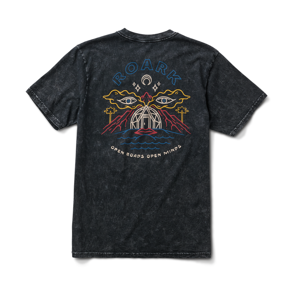 Open Roads Premium-T-Shirt - Schwarz