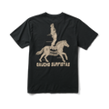 Surfista Premium-T-Shirt - Schwarz
