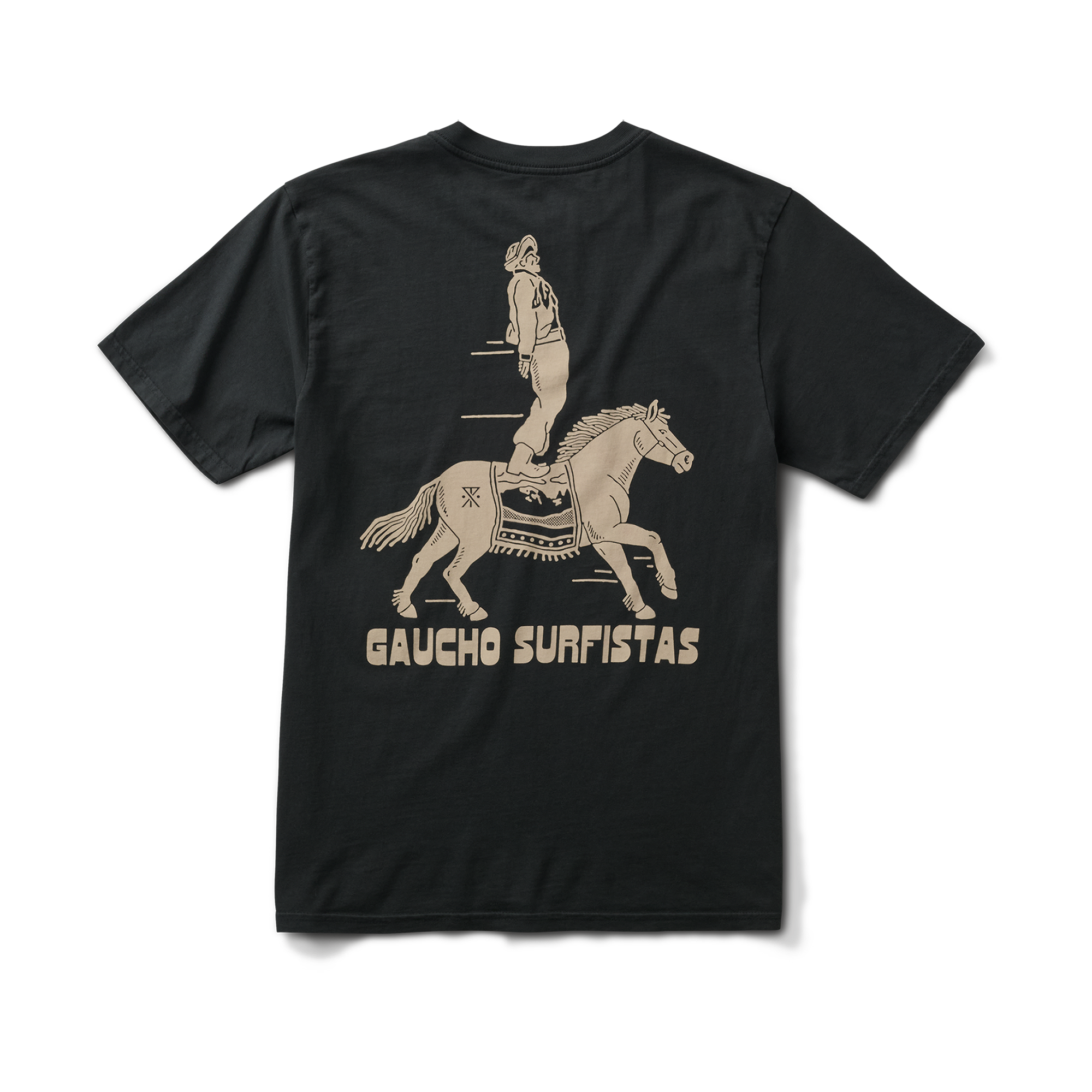 Surfista Premium-T-Shirt - Schwarz