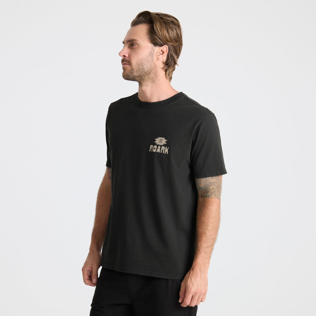 Surfista Premium-T-Shirt - Schwarz
