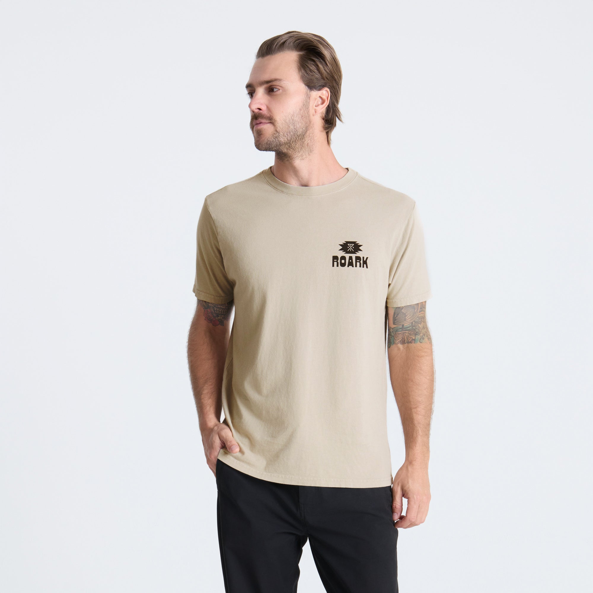 Surfista Premium-T-Shirt - Fossil