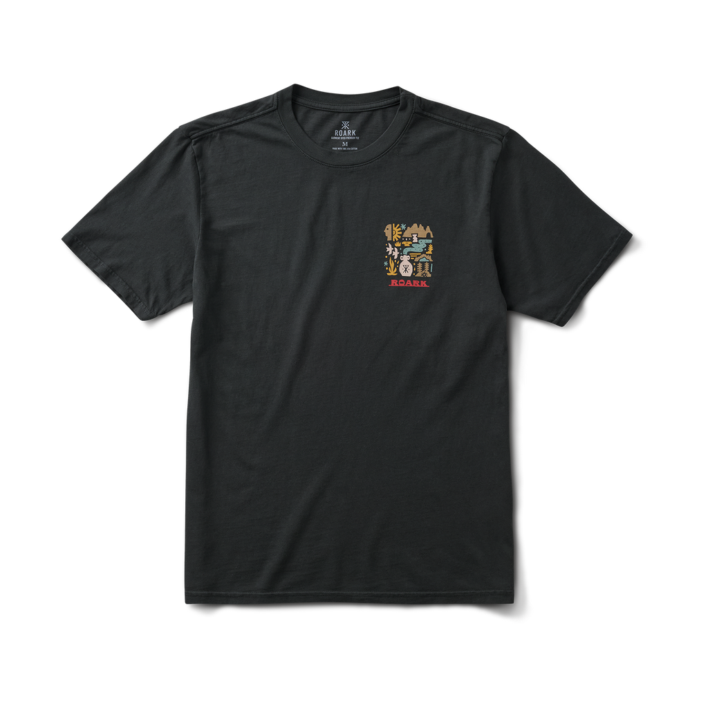 Genießen Sie Premium-T-Shirt - Schwarz