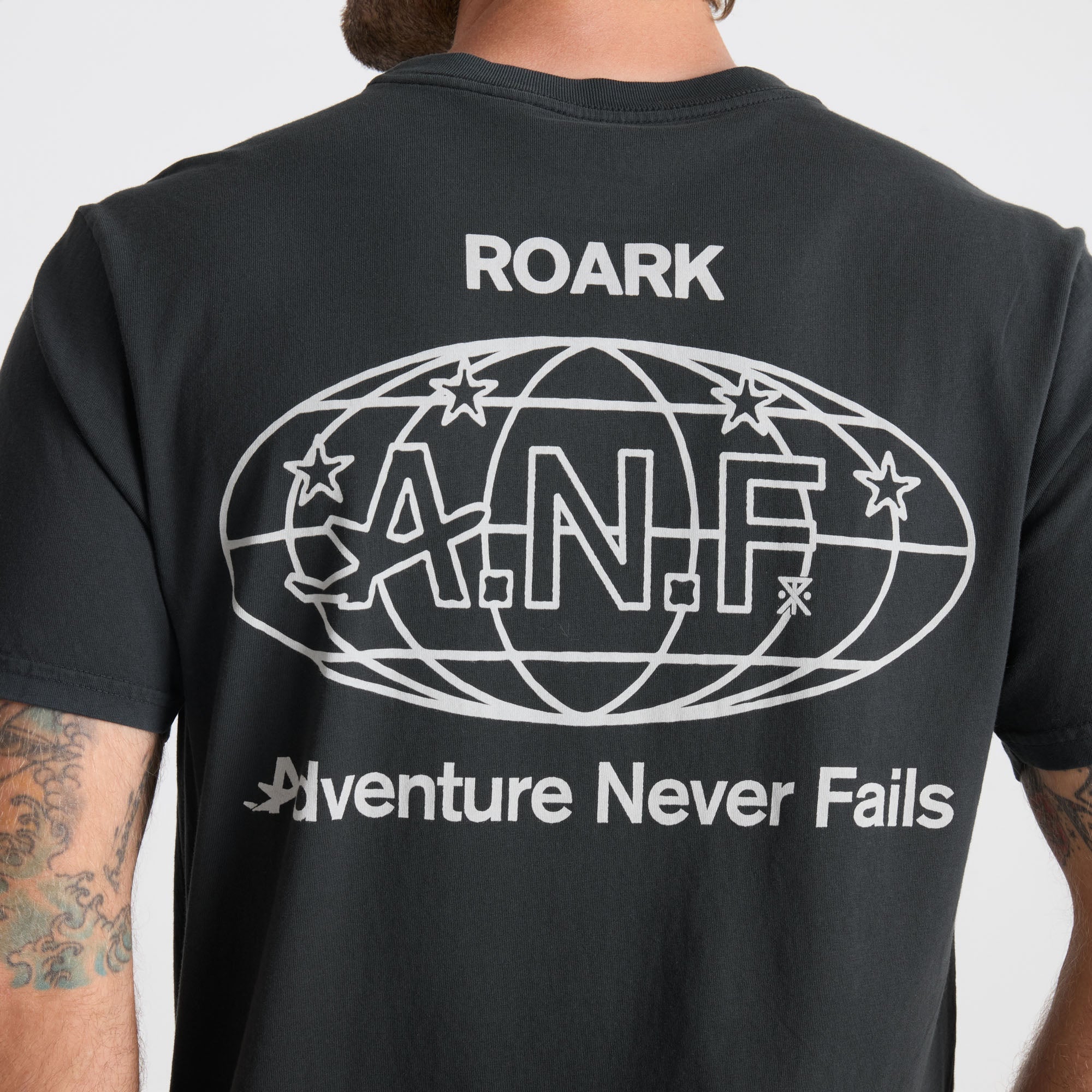 ANF Premium-T-Shirt - Schwarz