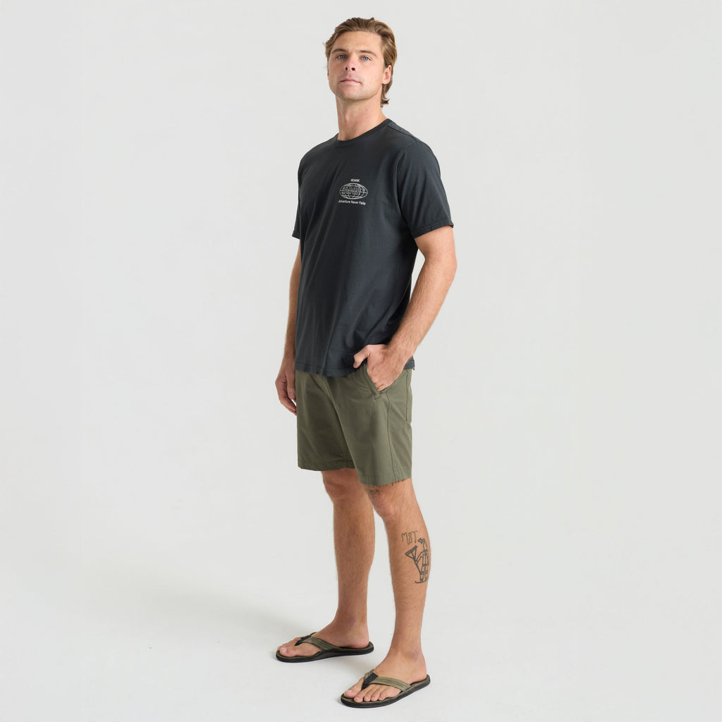 ANF Premium-T-Shirt - Schwarz gewaschen