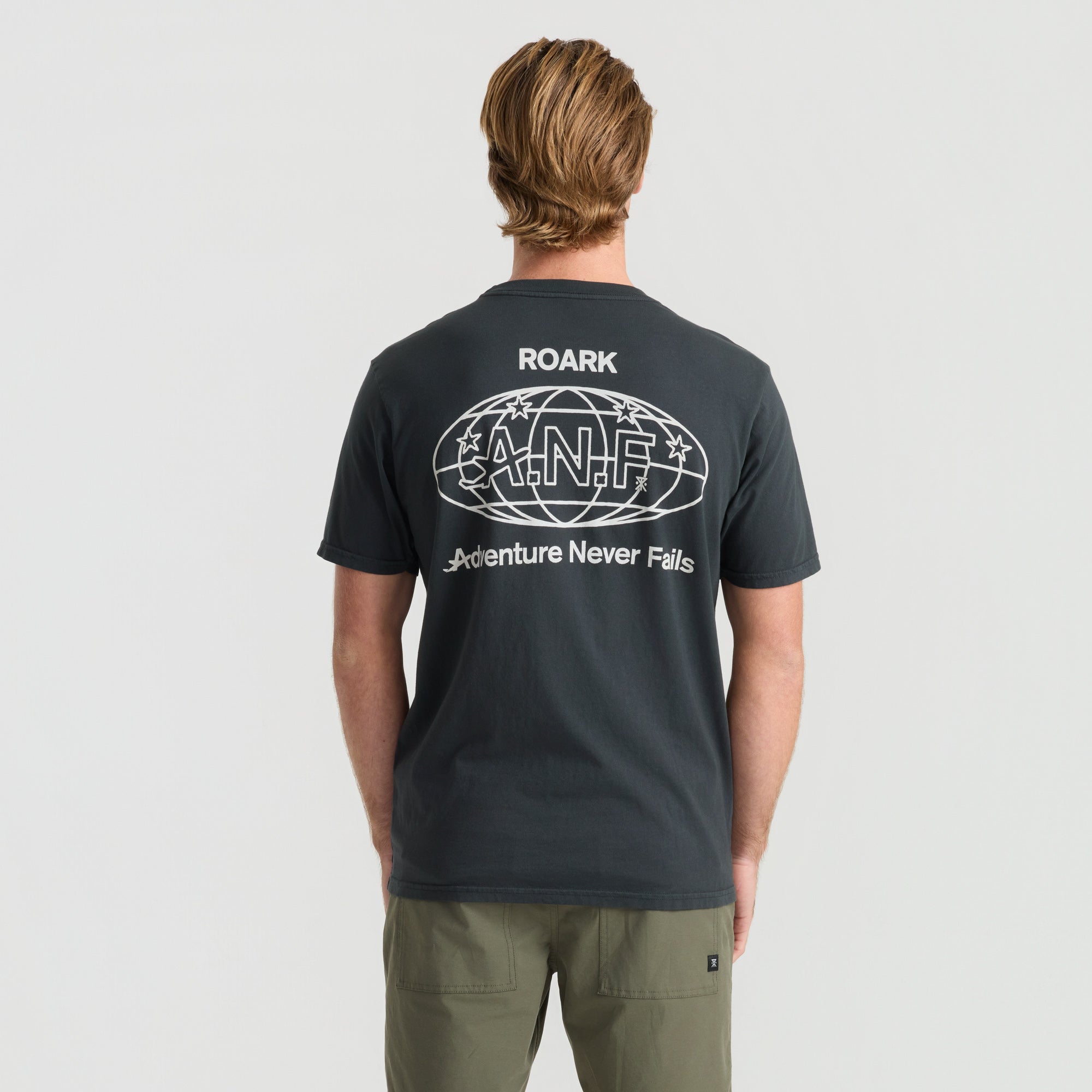 ANF Premium-T-Shirt - Schwarz gewaschen