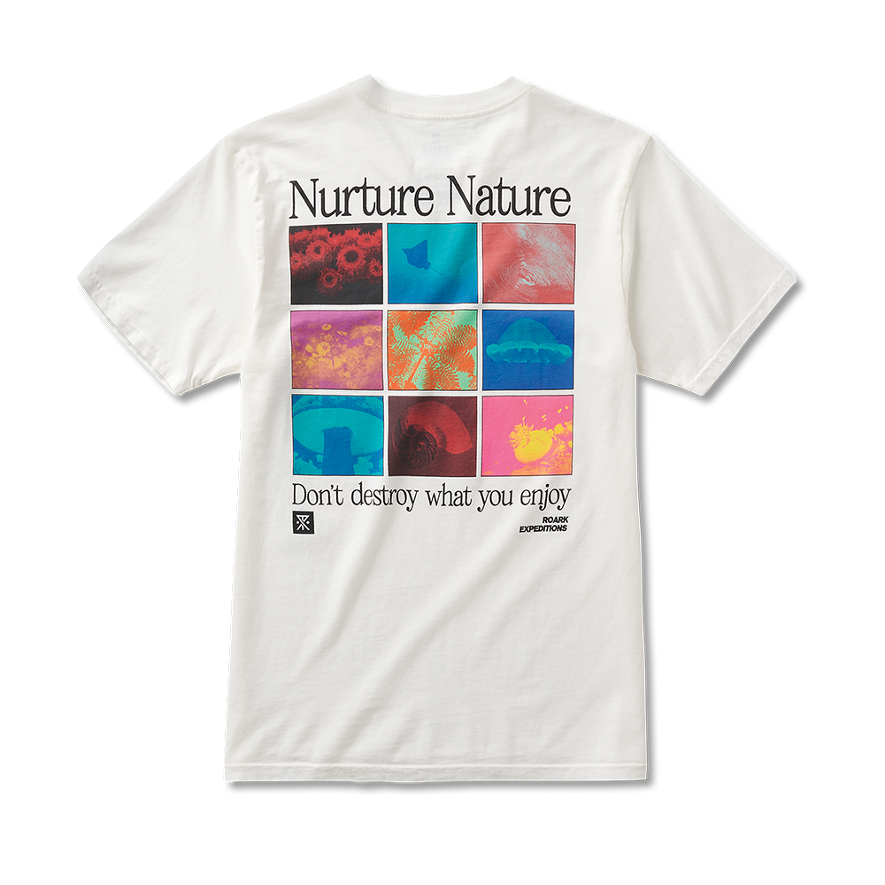 Nurture Nature Premium-T-Shirt - Cremeweiß