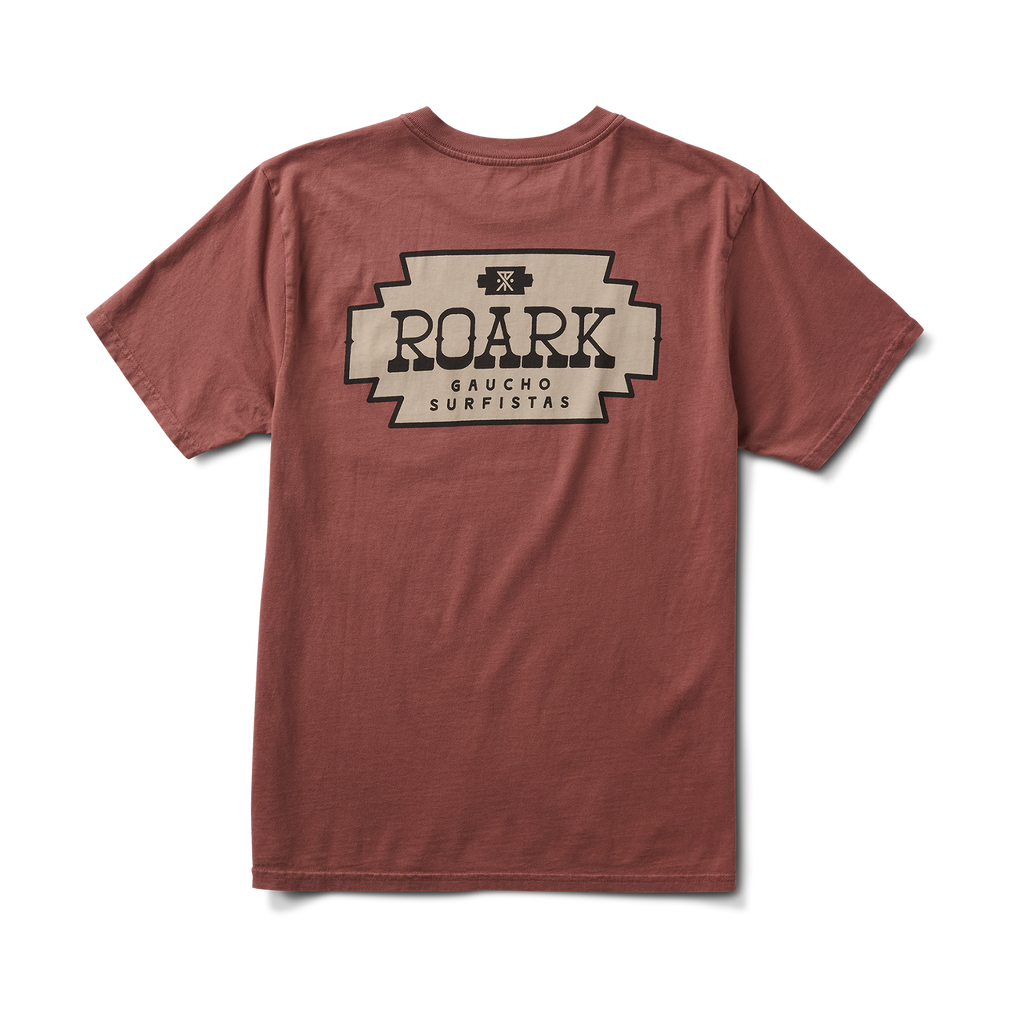 Shield Pocket Premium-T-Shirt - Roter Ton