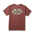 Shield Pocket Premium-T-Shirt - Roter Ton