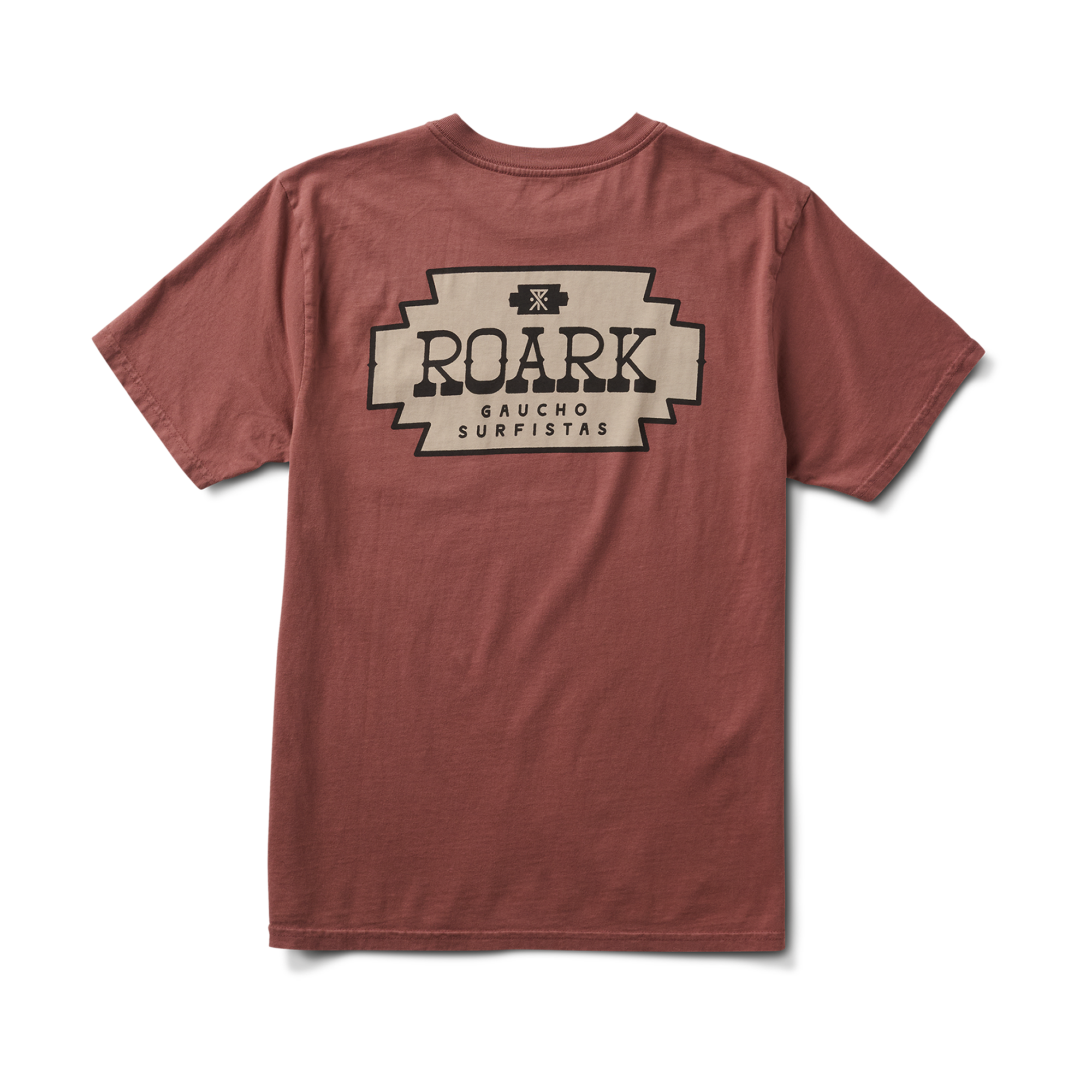Shield Pocket Premium-T-Shirt - Roter Ton