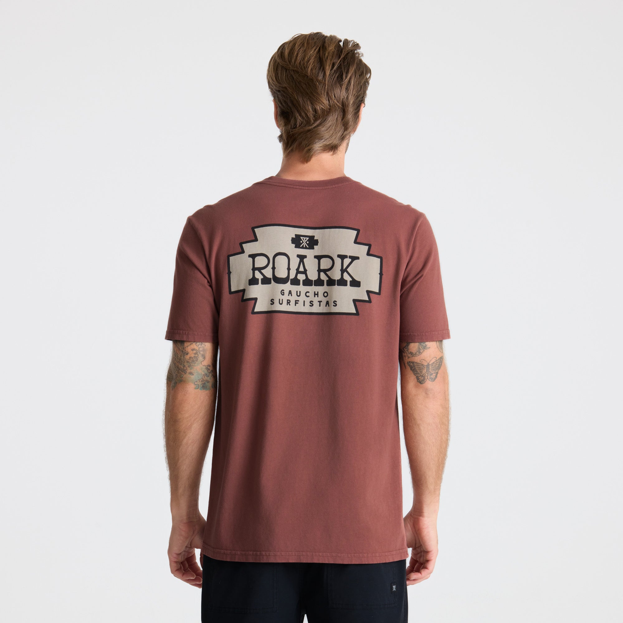 Shield Pocket Premium-T-Shirt - Roter Ton