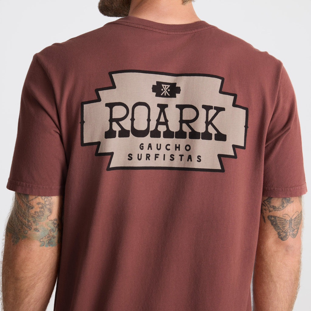 Shield Pocket Premium-T-Shirt - Roter Ton