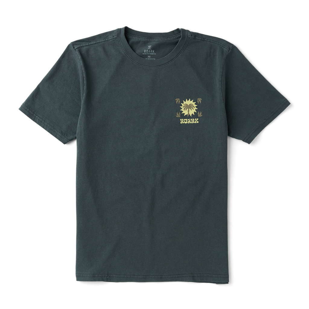 Palm Premium-T-Shirt - Holzkohle
