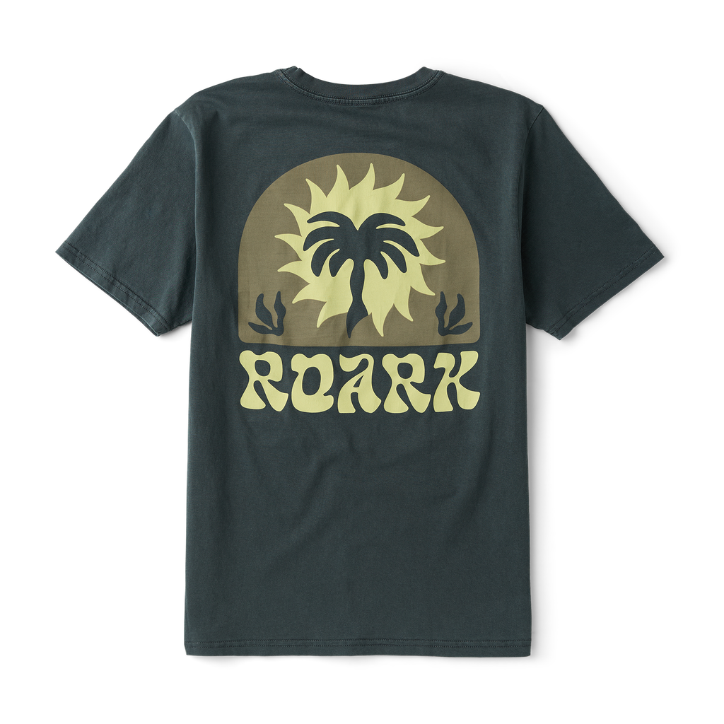 Palm Premium-T-Shirt - Holzkohle