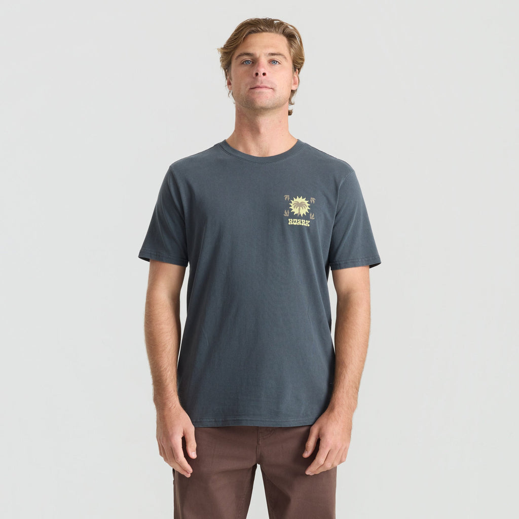 Palm Premium-T-Shirt - Holzkohle