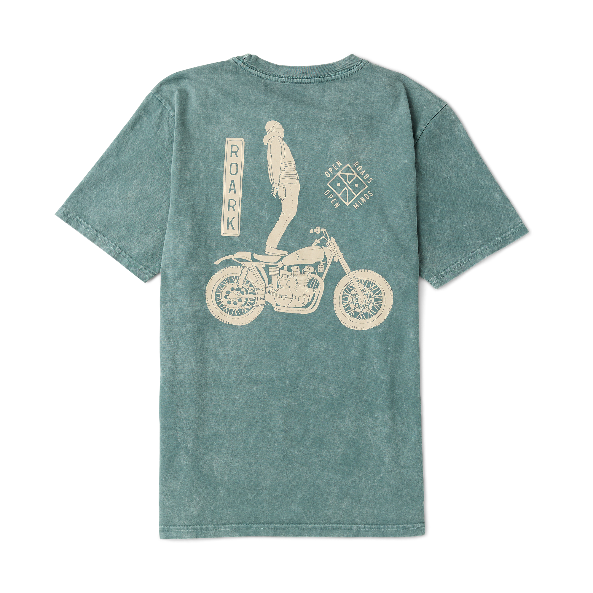 Ghostrider Premium-T-Shirt - Schiefergrün
