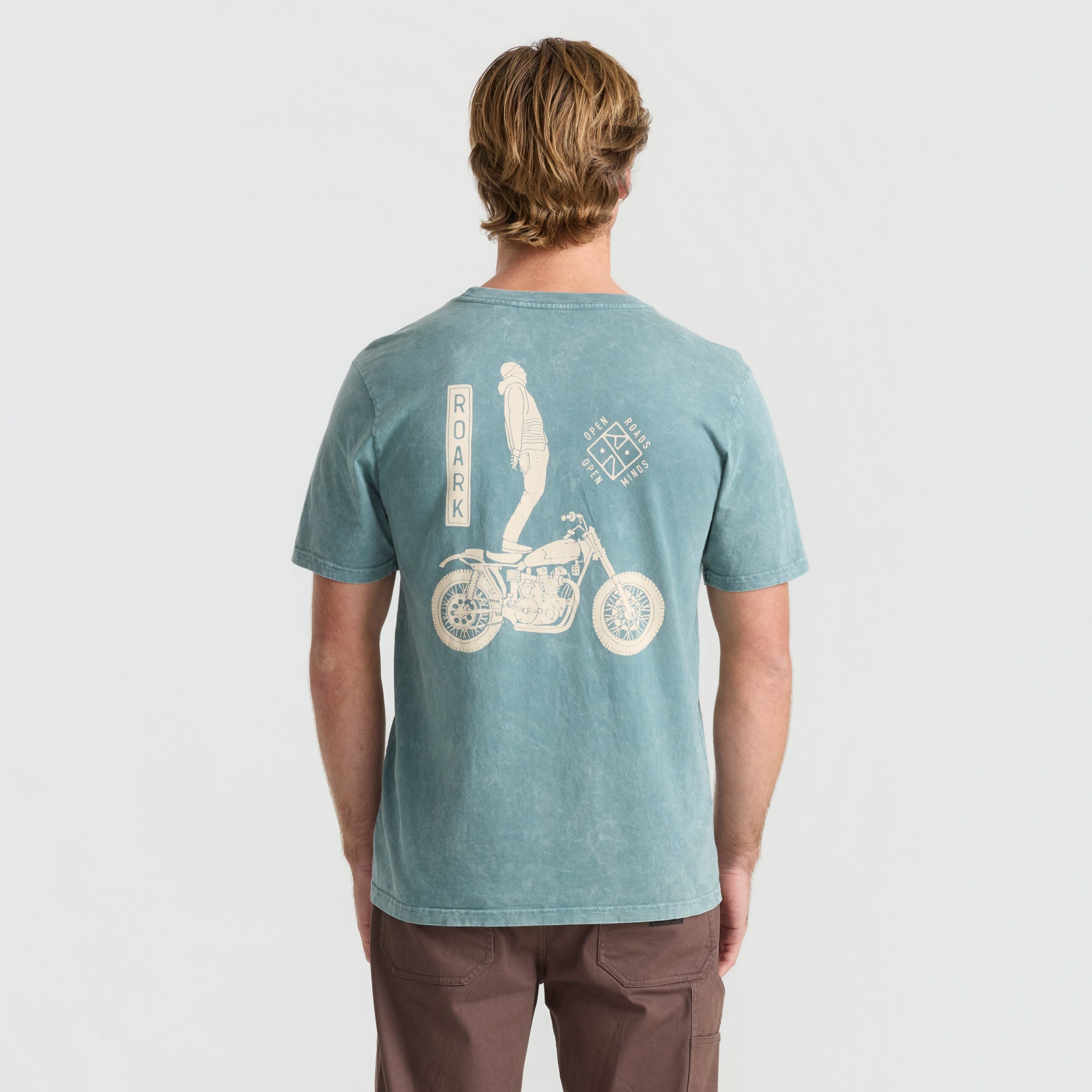 Ghostrider Premium-T-Shirt - Schiefergrün