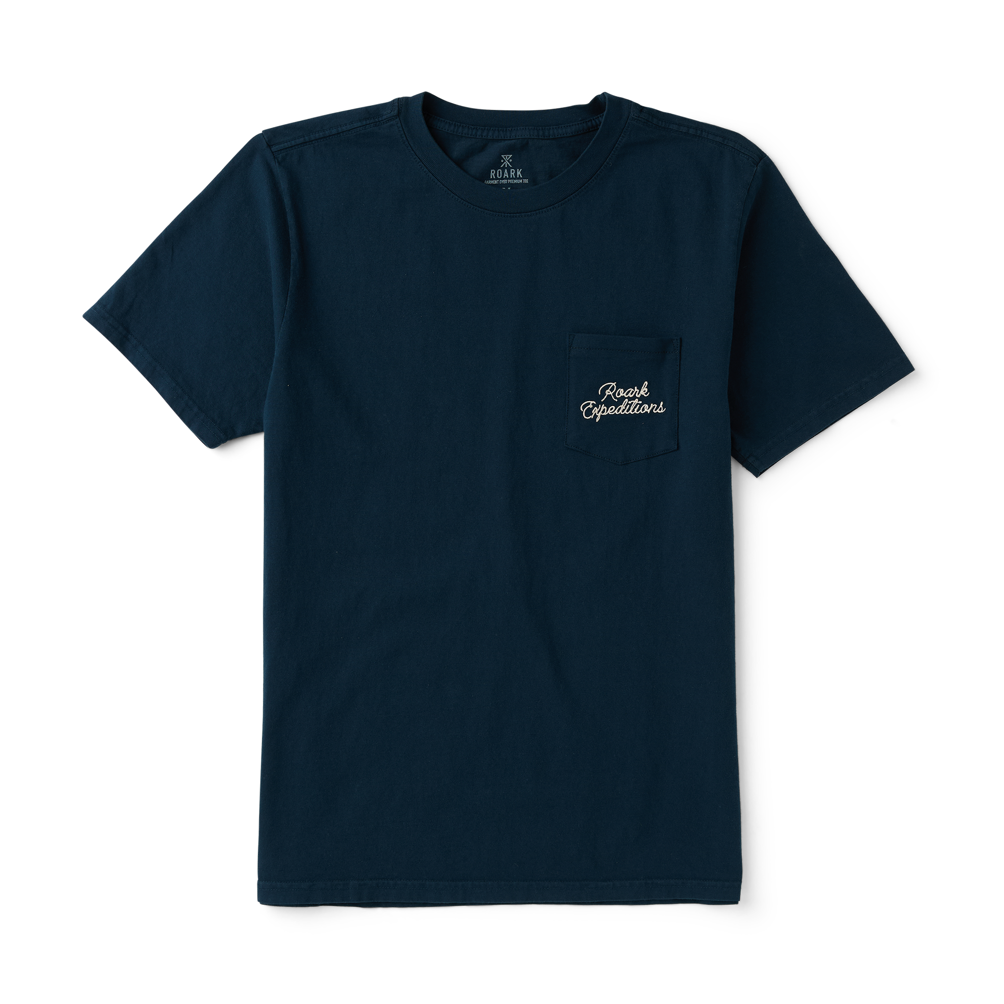 Expeditionen Pocket Premium-T-Shirt - Marine